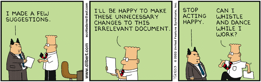 Dilbert Cartoon
